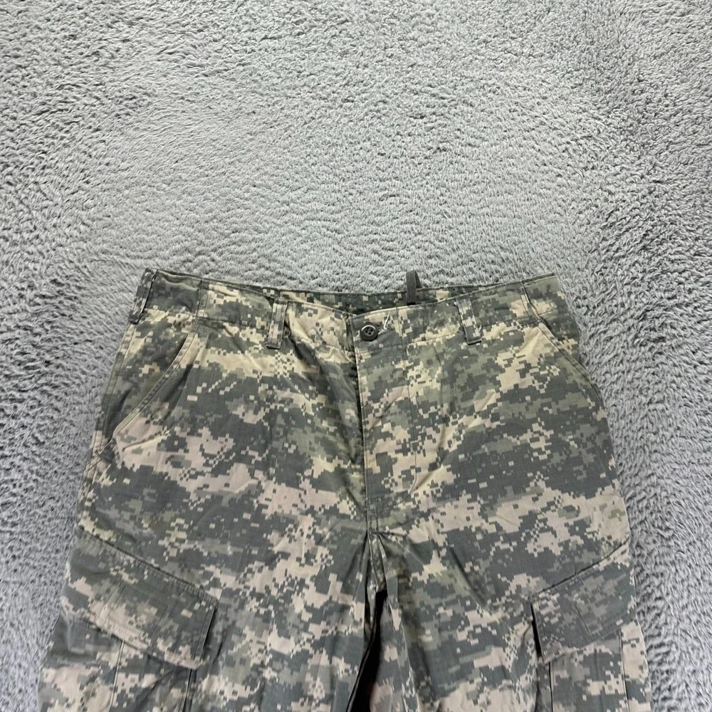 US Army Pant Men's M Green Camouflage Cargo Straight Leg Military Combat Uniform